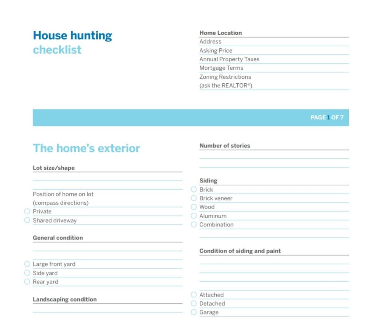 house-hunting-checklist House Hunting Checklist