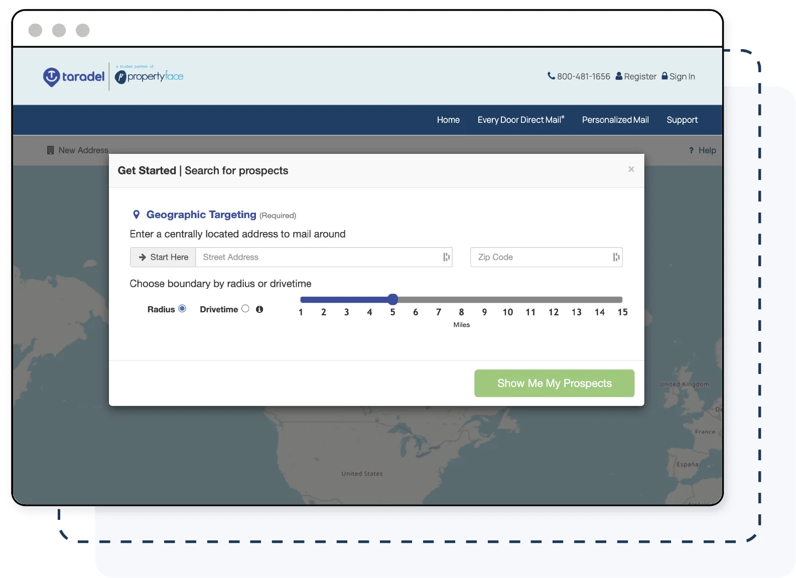 direct campaign geographic targeting tool